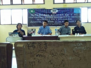 Suasana Musyawarah Wilayah ke-XI FKHMEI Wilayah III